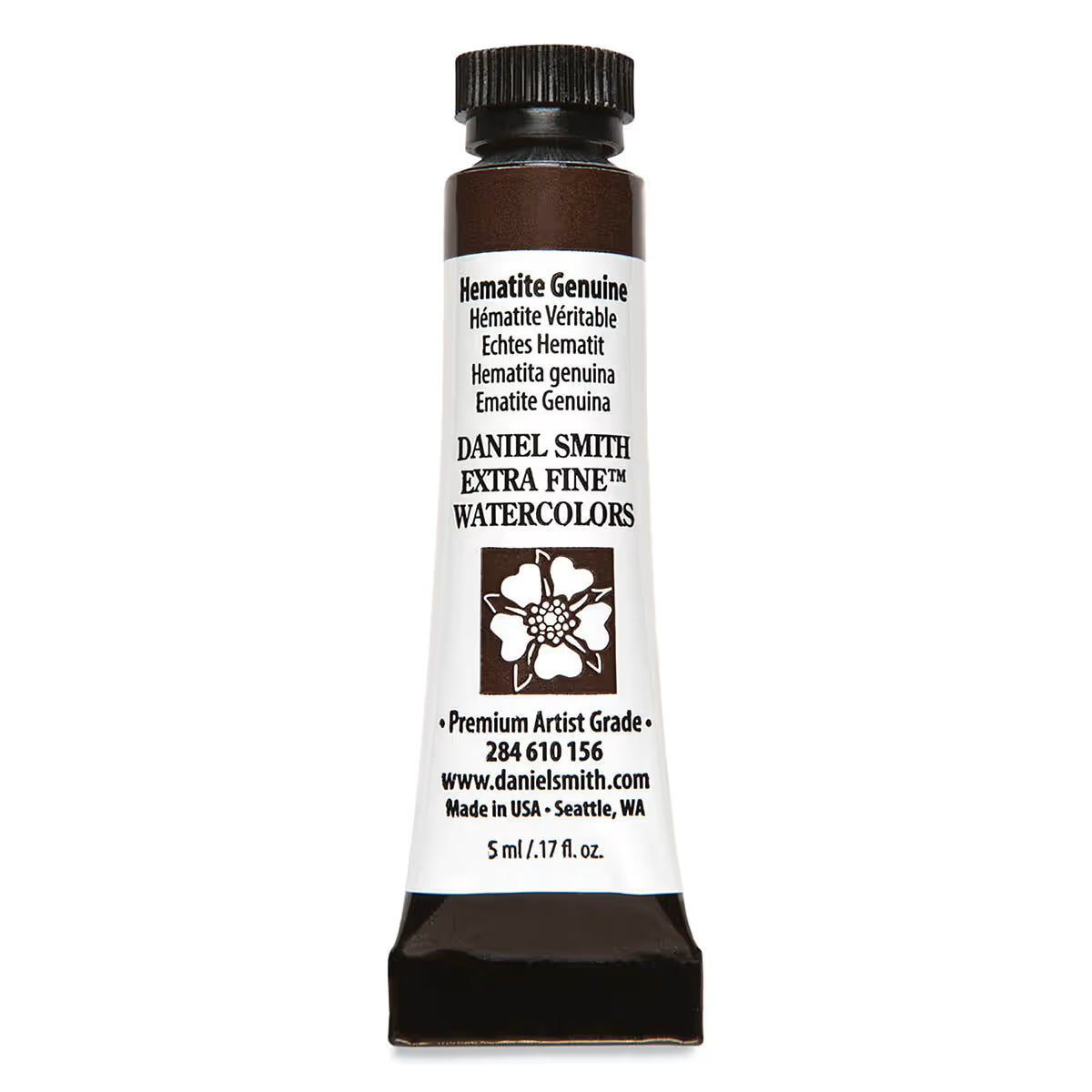 Paint - Daniel Smith Extra Fine Watercolor Paint 5ml Tube - Hematite Genuine