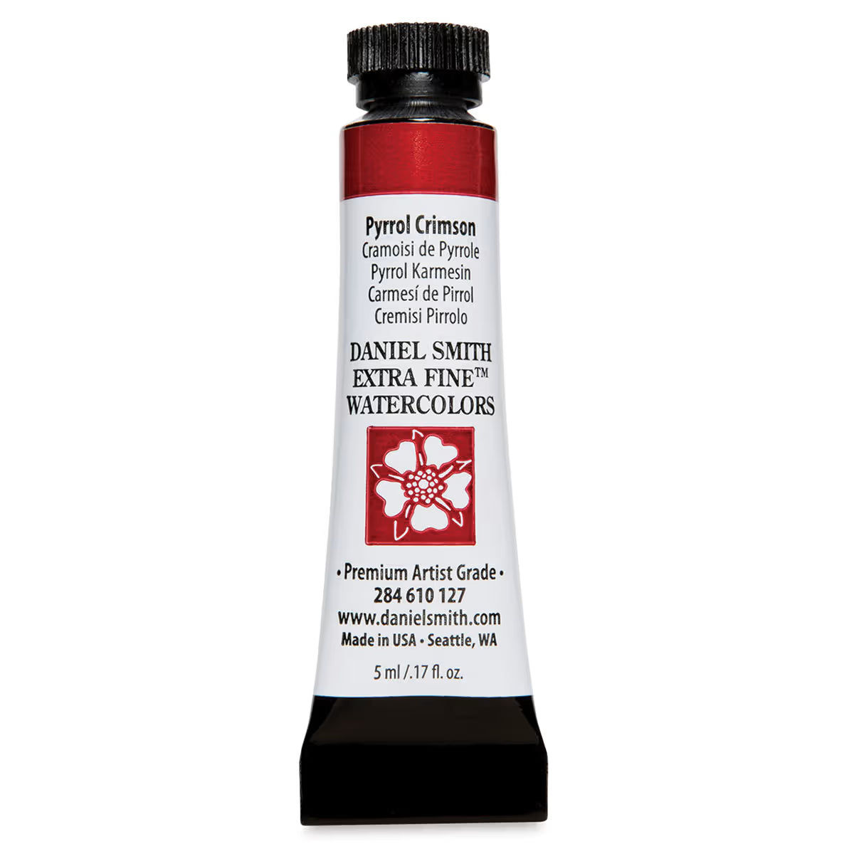 Paint - Daniel Smith Extra Fine Watercolor Paint 5ml Tube - Pyrrol Crimson