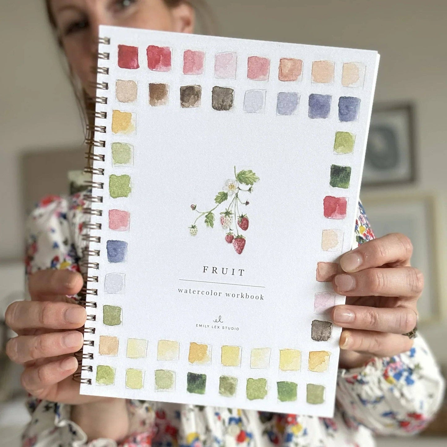 Workbook - Fruit watercolor workbook