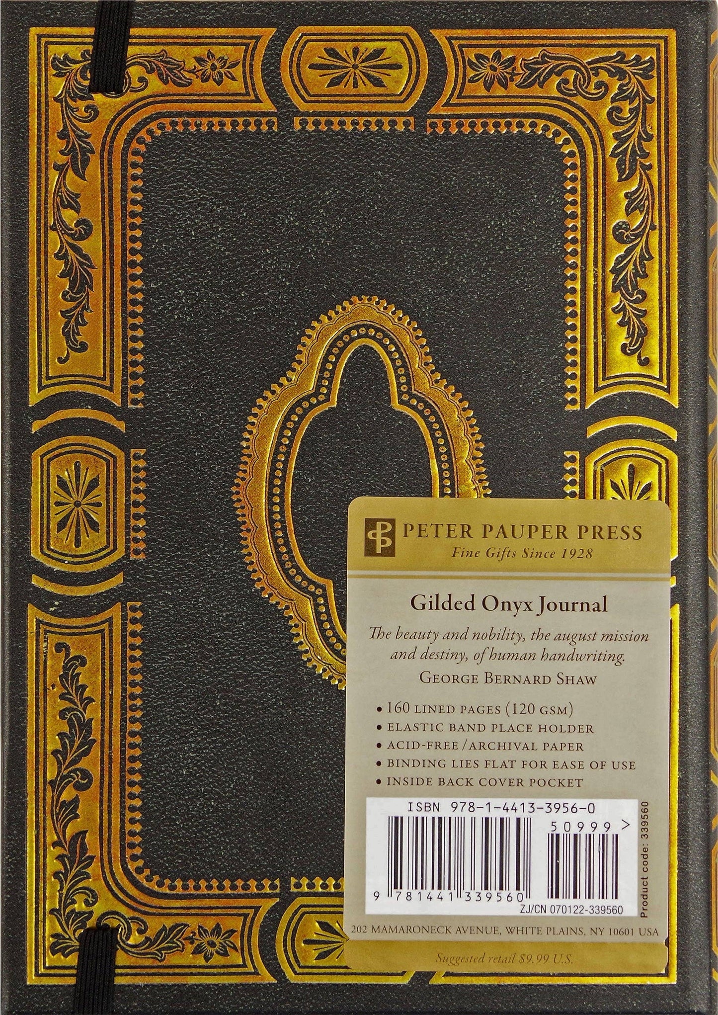 Journal - Gilded Onyx Journal