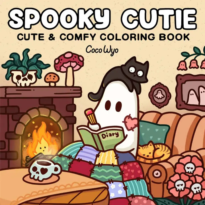 Coloring Book - Coco Wyo Spooky Cutie