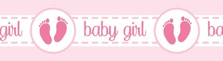 Ribbon - Morex Ribbon New Baby Girl 7/8"X3yd