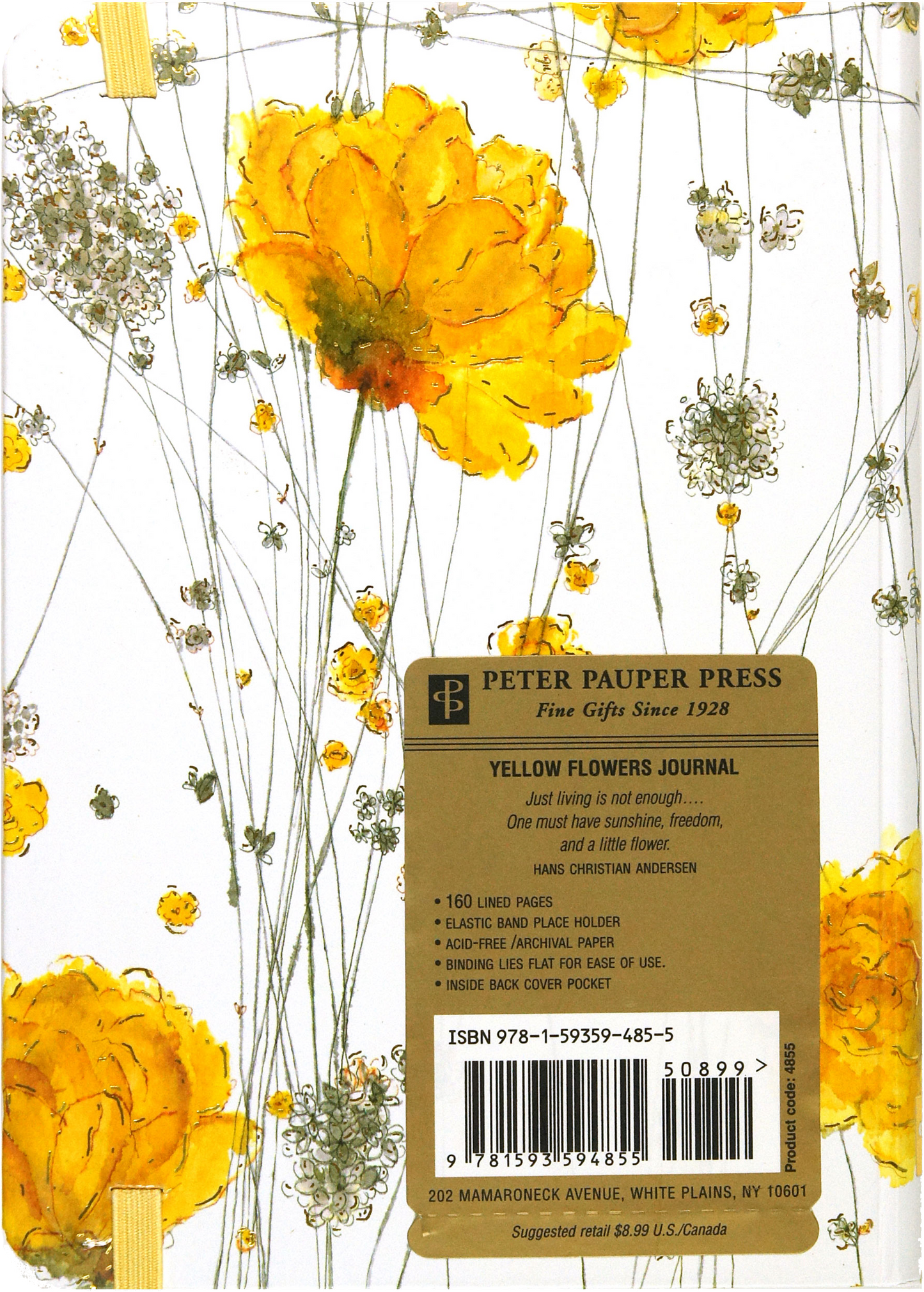 Journal - Yellow Flowers