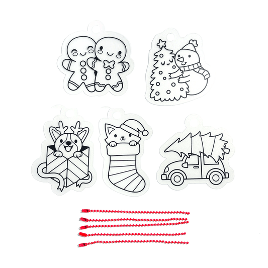 Shrink-Its! - Mini DIY Shrink Art Kit - Holly Jolly