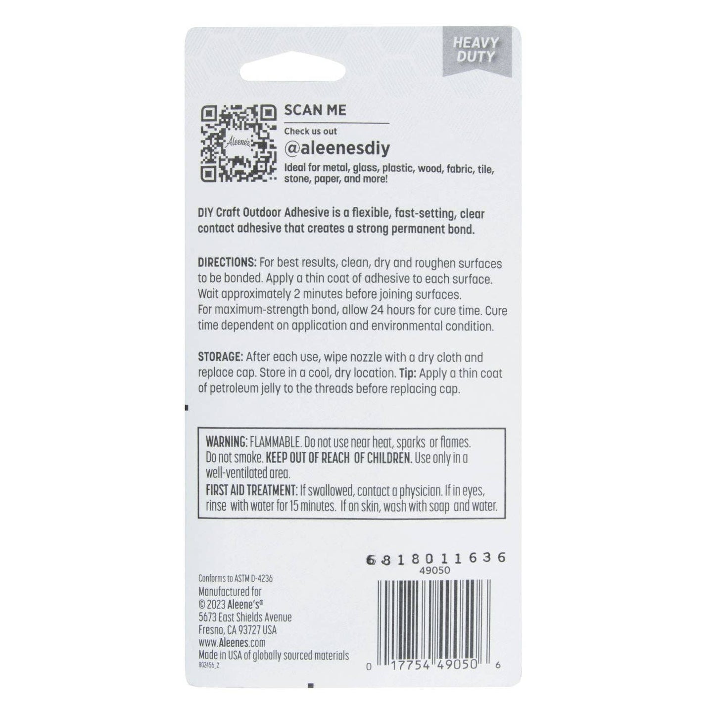 Adhesive - Aleene's DIY Craft Outdoor Adhesive