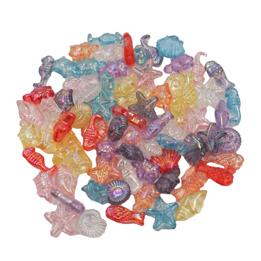 Beads - Ocean Transparent Acrylic Beads