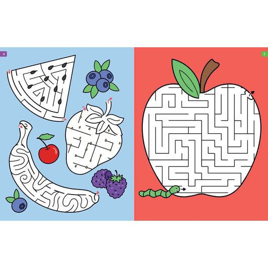 Activity Book - Challenging Mazes For Clever Kids