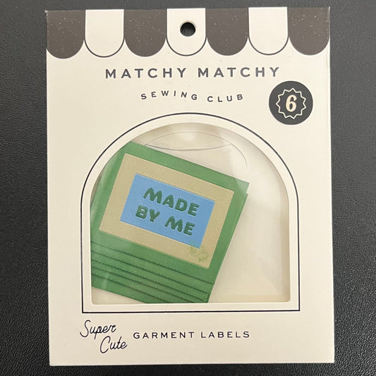 Garment Labels - Made By Me Large Set of 6