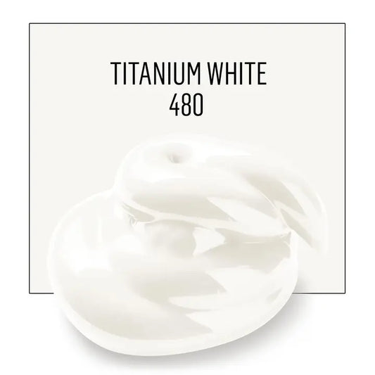 Paint - Acrylic - Matte Titanium White