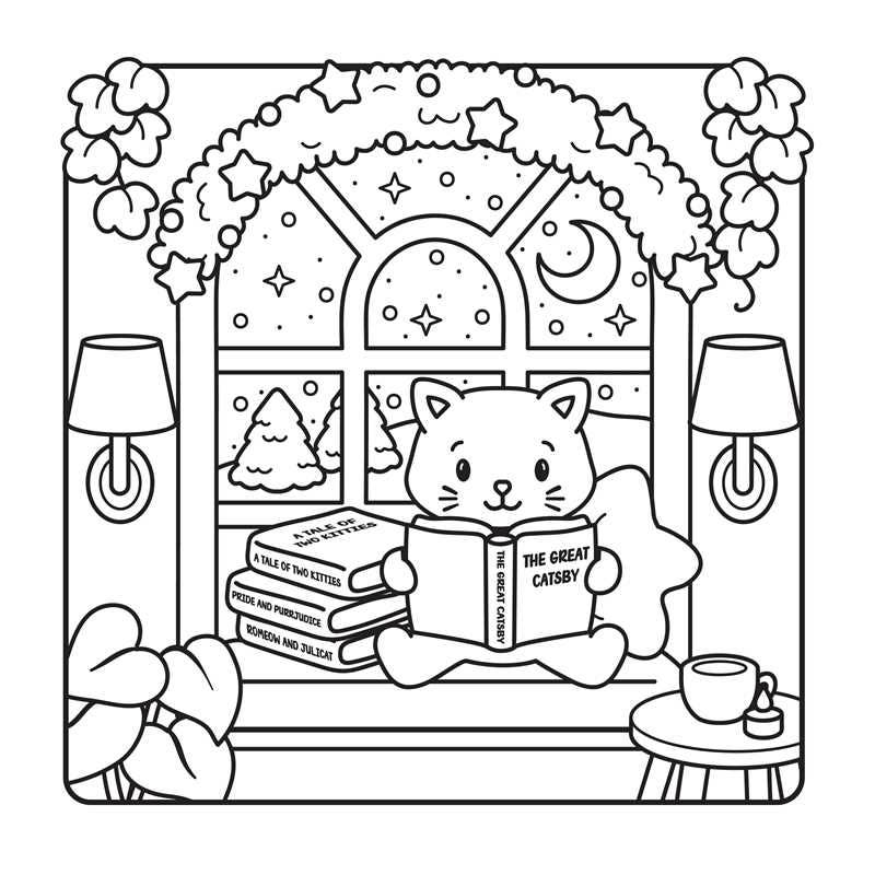 Coloring Book - Snuggly Winter Coloring Book by: Paperback; 96 pages