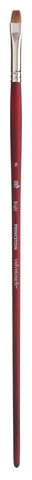 Paint Brush - Velvetouch Golden Taklon Long Handle Bright 8