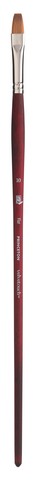 Paint Brush - Velvetouch Golden Taklon Long Handle Flat 10