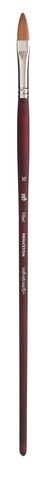 Paint Brush - Velvetouch Golden Taklon Long Handle Filbert 10