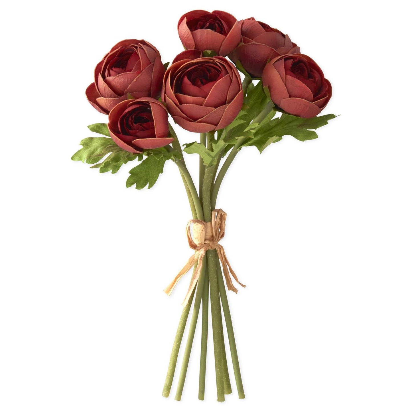 Flower - 10.75 Inch Rust Real Touch Ranunculus Single Stem (Copy)