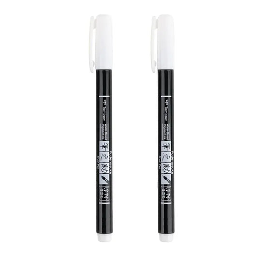 Pens - Fudenosuke Brush Pens, White 2-Pack