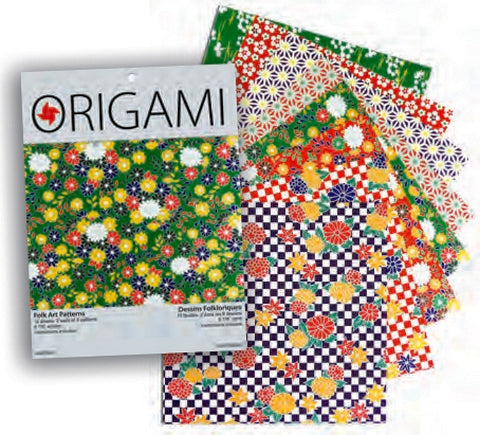 Origami Papers - Yasutomo Folk Art 16 Sheet