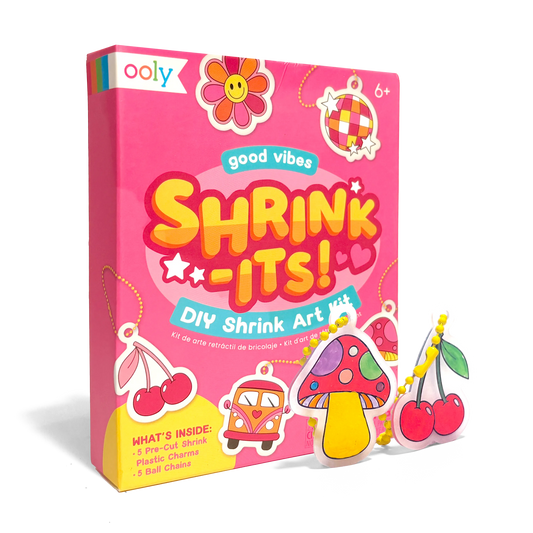 Shrink-Its! - Mini DIY Shrink Art Kit - Good Vibes