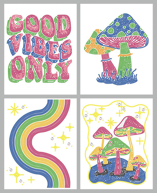 Diamond Dotz - Neon Good Vibes