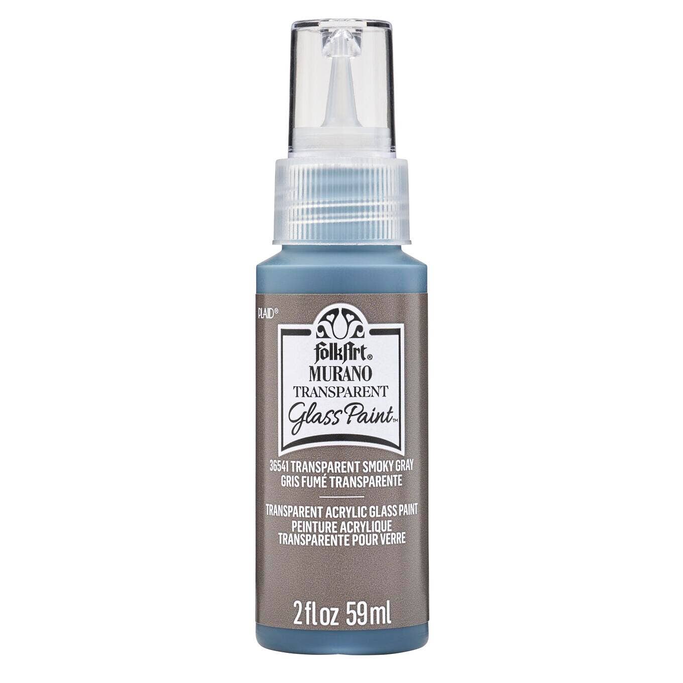 Paint- Murano Glass Paint - 2 oz: Transparent Pink