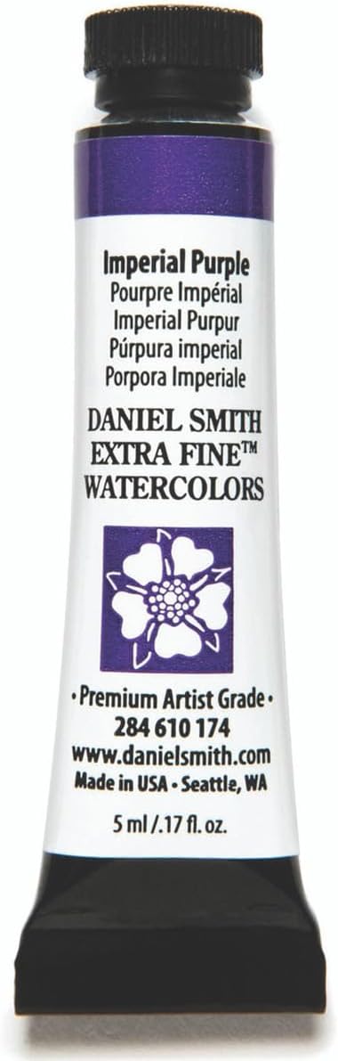 Paint - Daniel Smith Extra Fine Watercolor Paint 5ml Tube - Imperial Purple