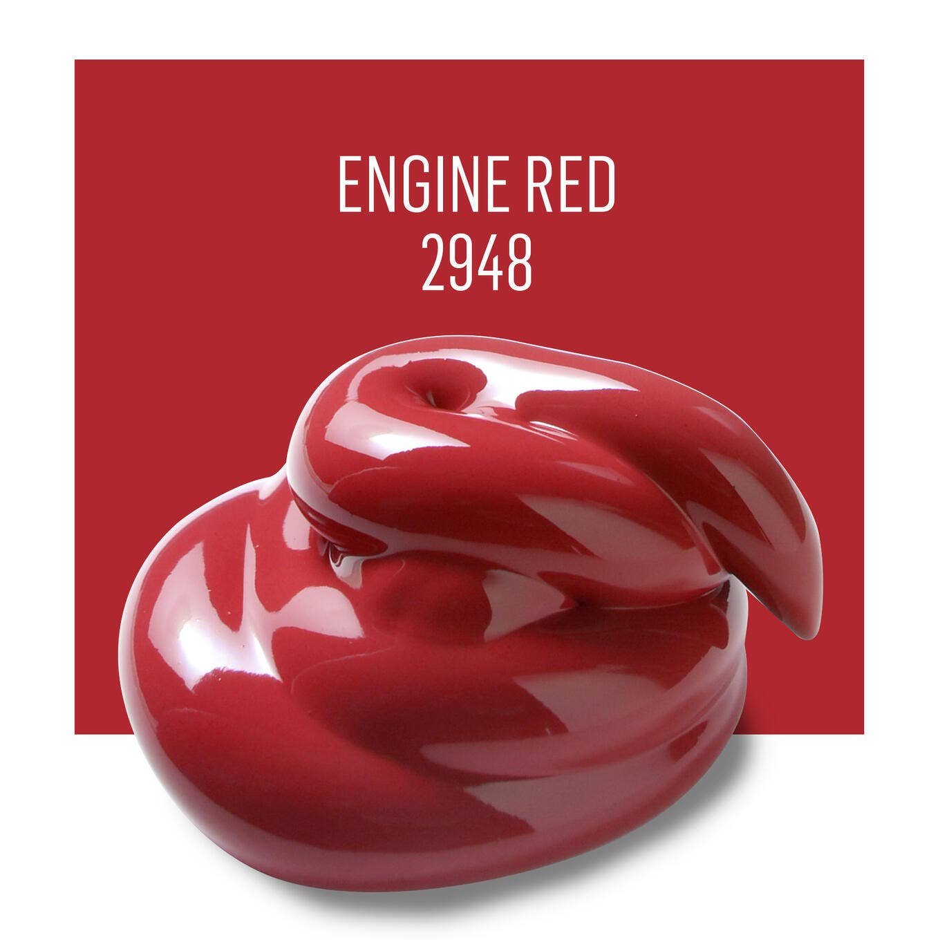 Paint - Acrylic - Satin Engine Red