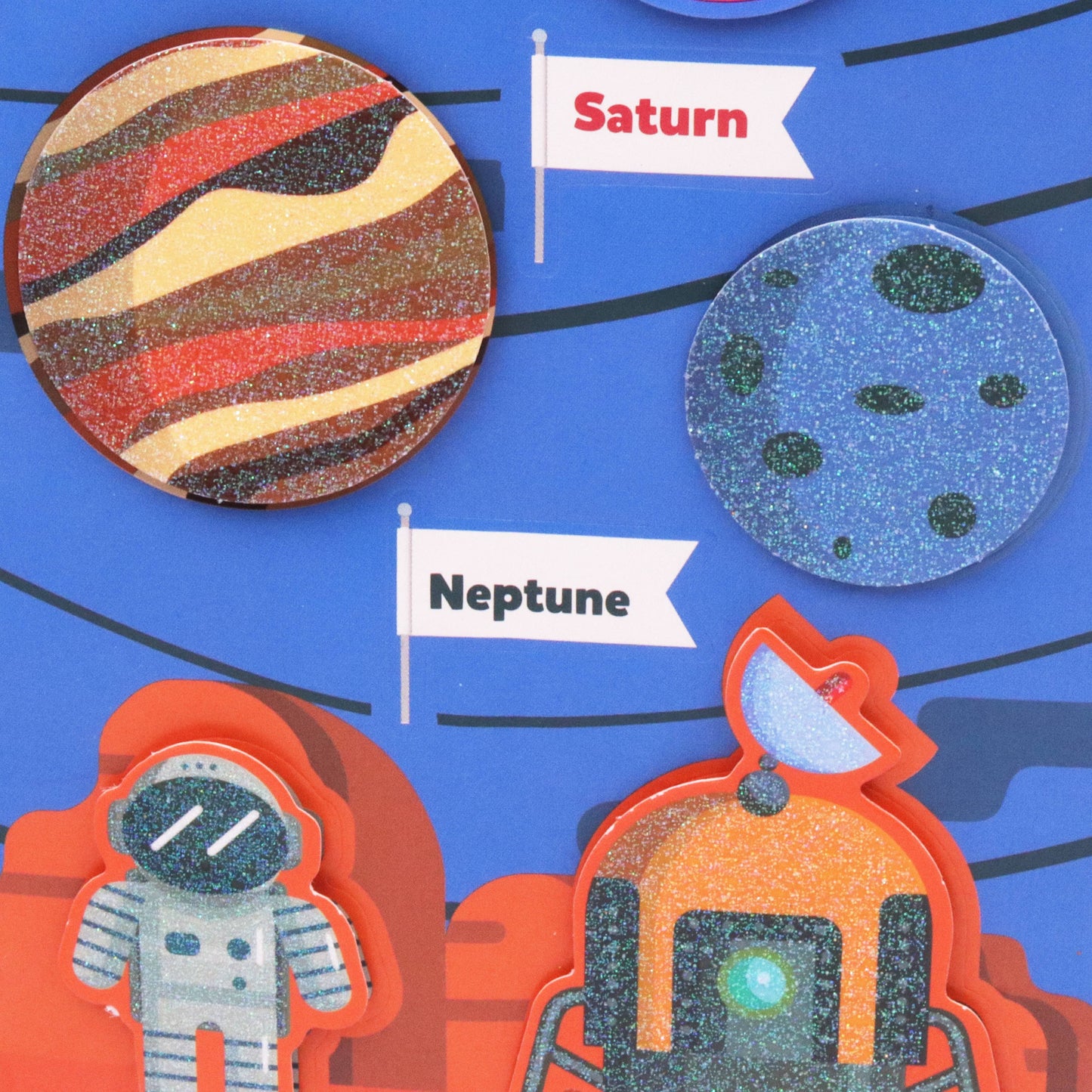 Stickers - Planets, 1 sheet