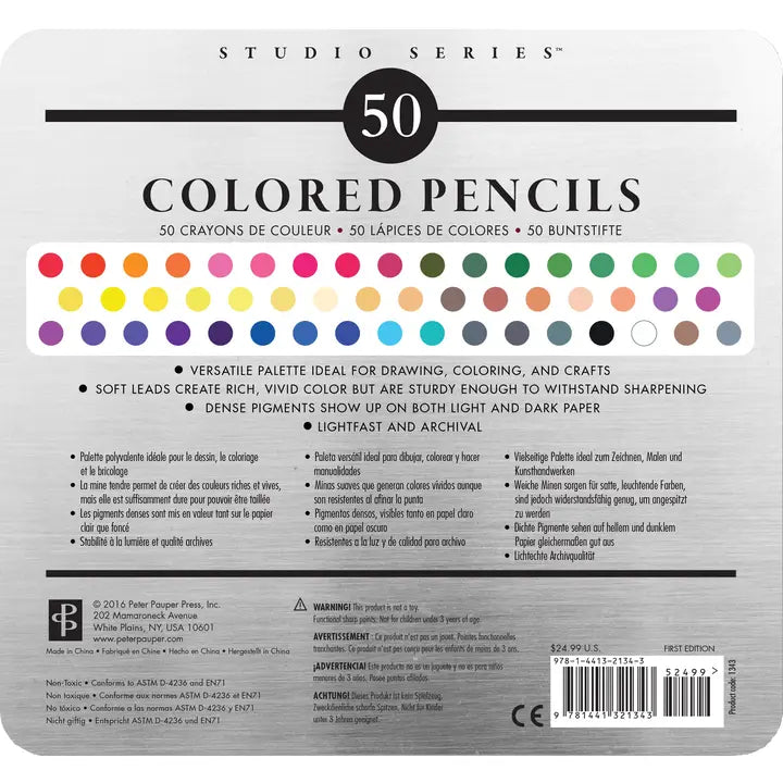 Pencils - Studio Series Deluxe Colored Pencil Set (Set of 50)