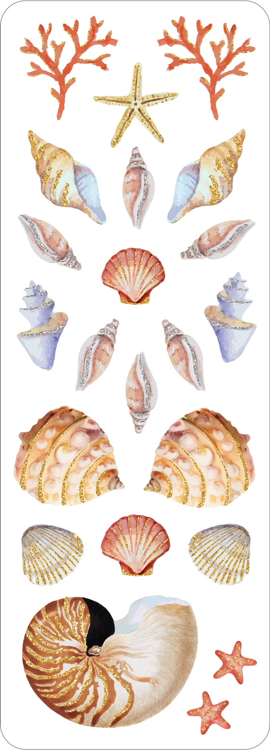 Stickers - Seashells