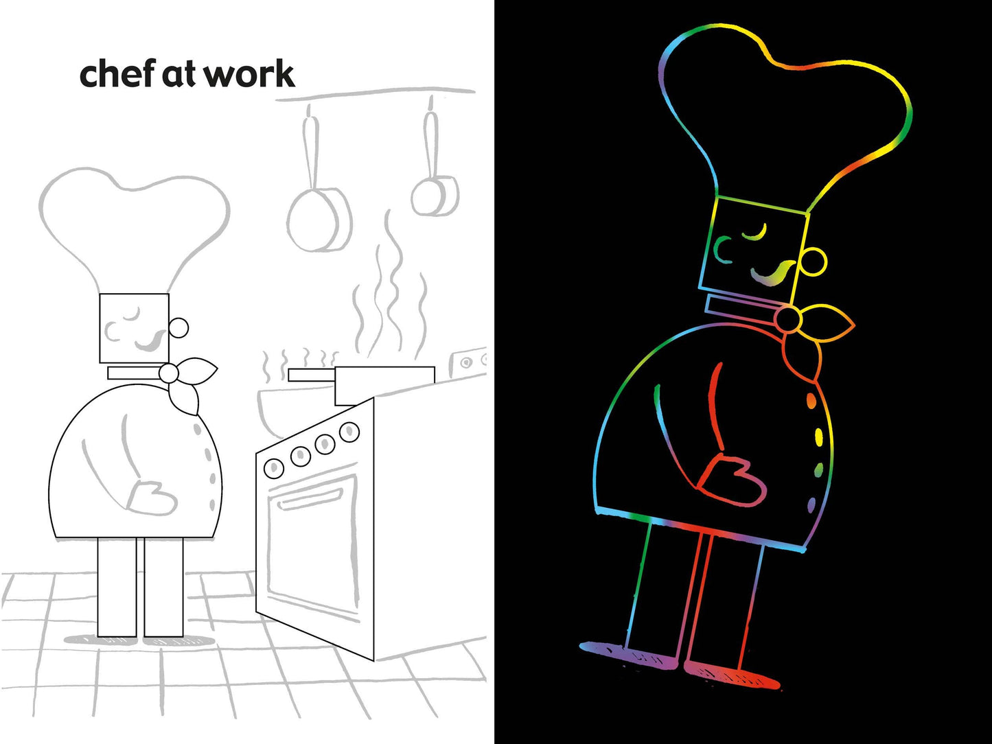 Scratch and Sketch - Creative Activity Book