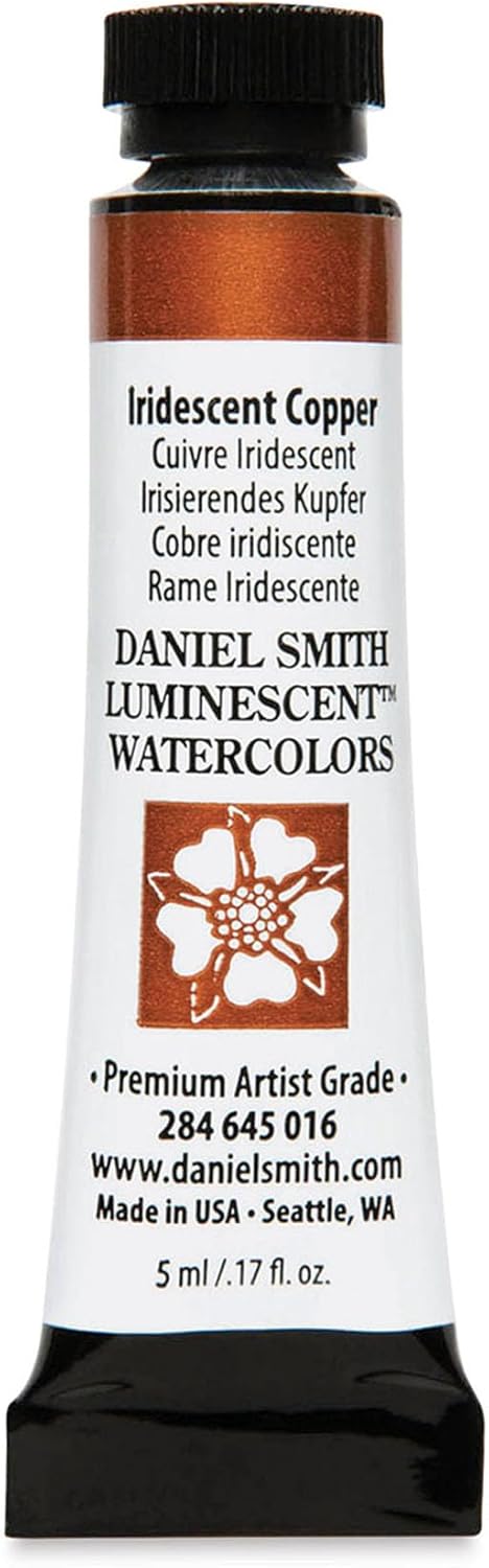 Paint - Daniel Smith Extra Fine Watercolor Paint 5ml Tube - Iridescent Copper