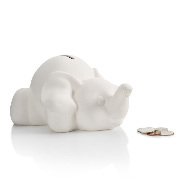 Bank - Elephant with Stopper