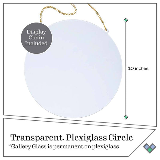 Gallery Glass - Surfaces - Large Circle, 10" Diameter