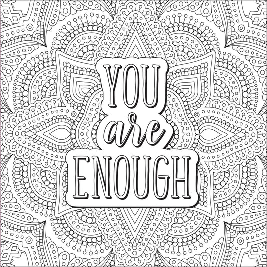Coloring Book - Self Care Artist's Coloring Book