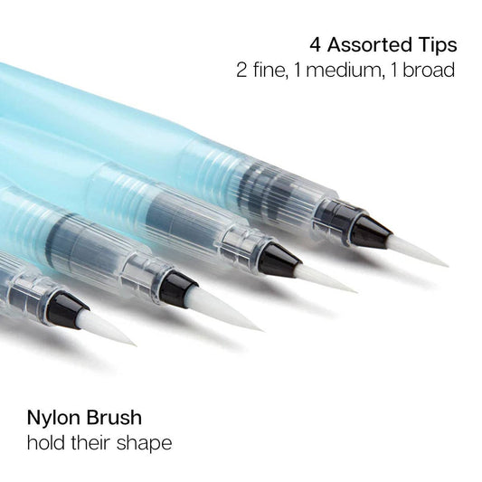 Paint Brush - Water Brush Pens 4 pc