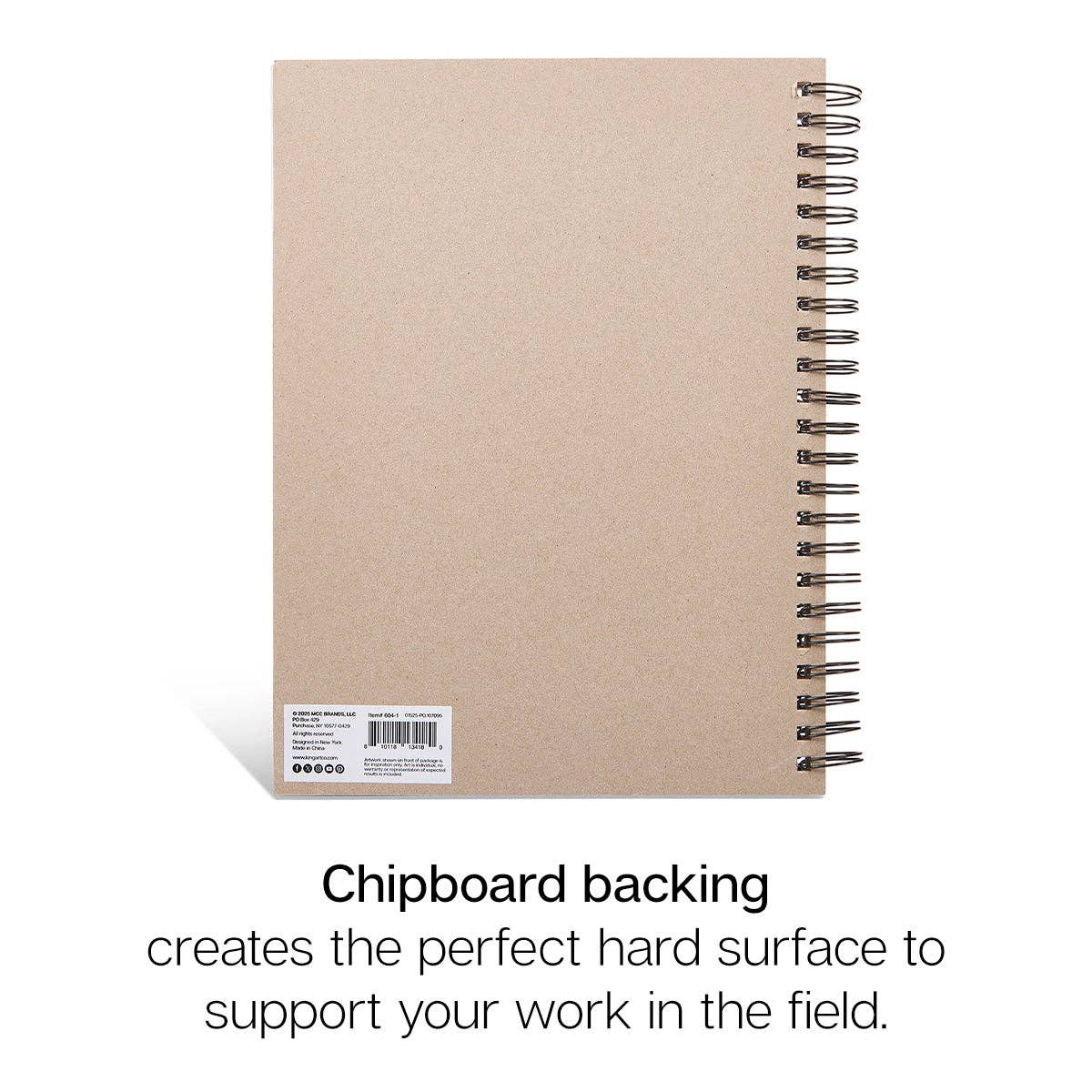 Paper Pad - Mixed Media Sketchbook - 9” x 12” - 60 Sheets