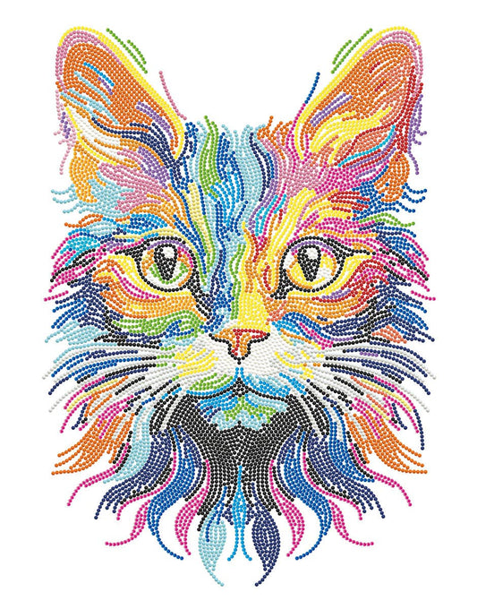Diamond Dotz - Neon Flock Cat