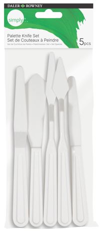Palette Knife - Daler-Rowney Simply Palette 5 piece Knife Set