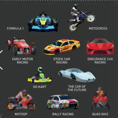 Sticker - My Sticker Painting Book Cars