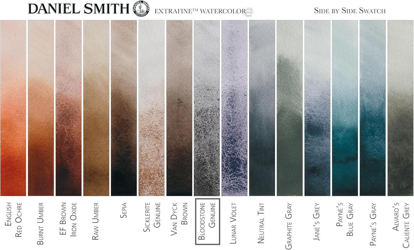 Paint - Daniel Smith Extra Fine Watercolor Paint 5ml Tube - Bloodstone Genuine