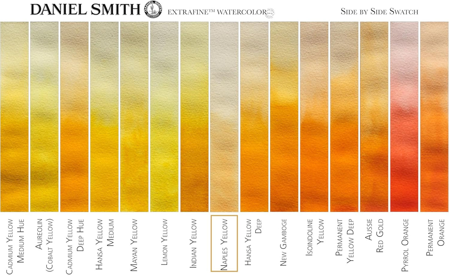 Paint - Daniel Smith Extra Fine Watercolor Paint 5ml Tube - Naples Yellow