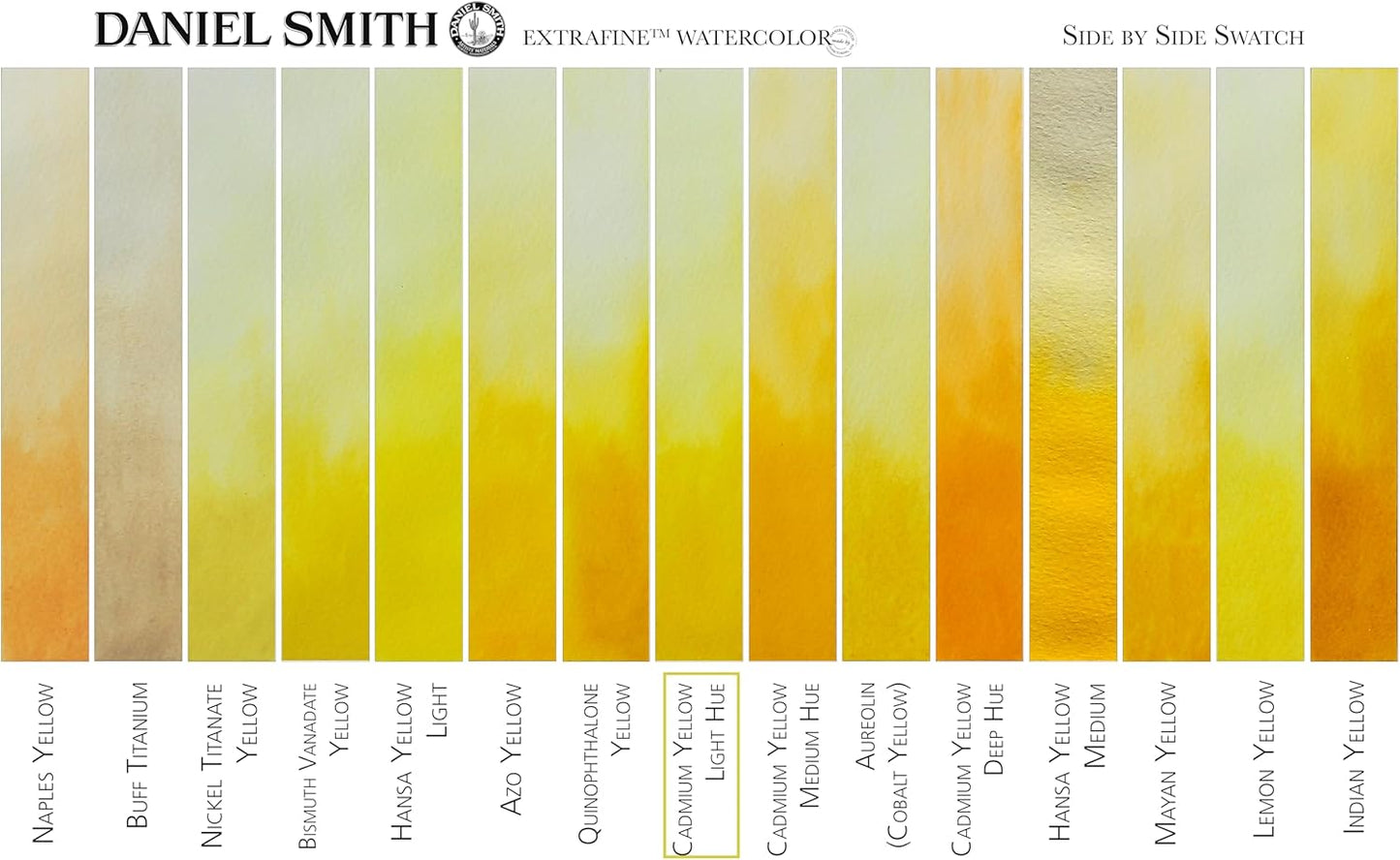 Paint - Daniel Smith Extra Fine Watercolor Paint 5ml Tube - Cadmium Yellow Light Hue