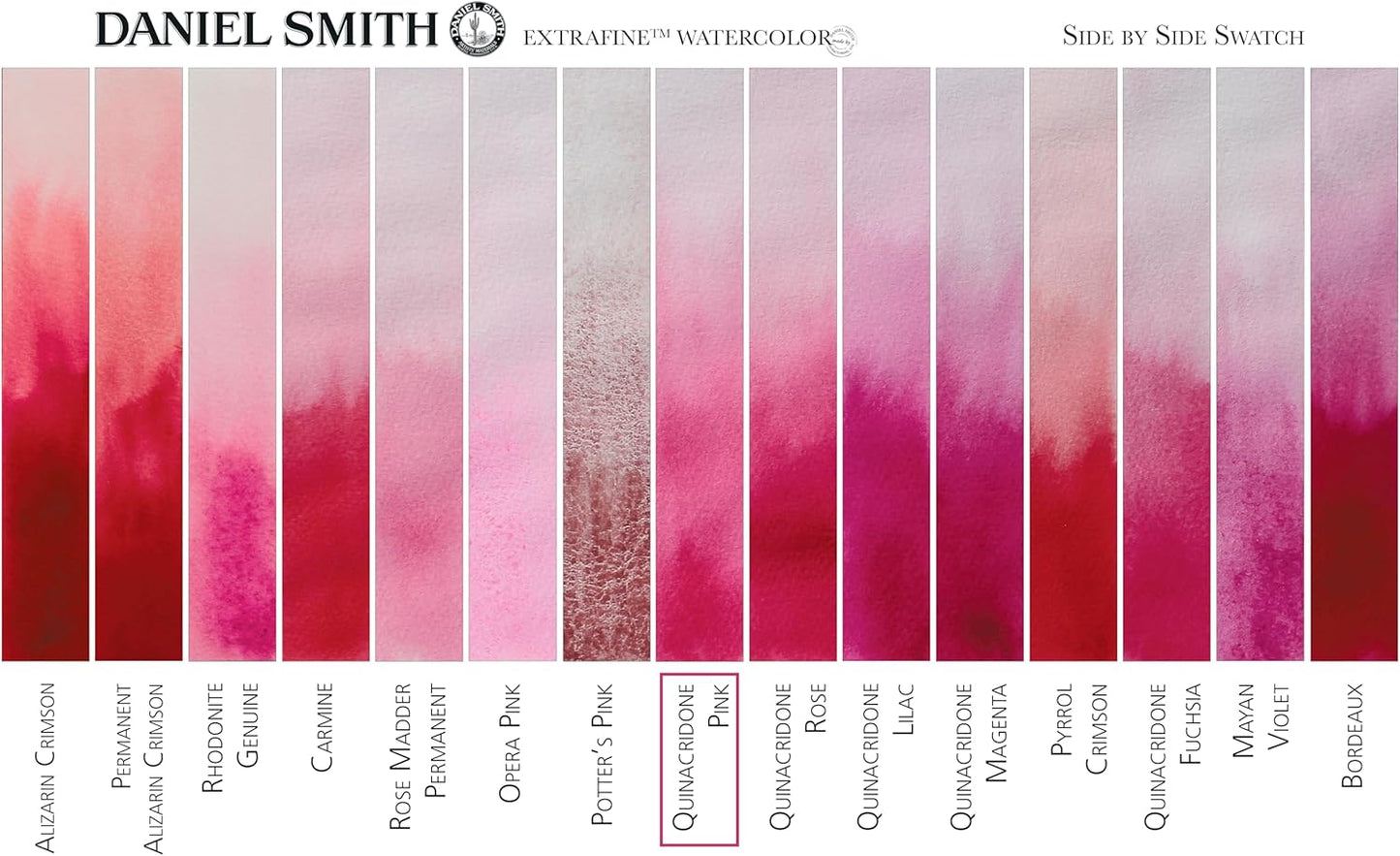 Paint - Daniel Smith Extra Fine Watercolor Paint 5ml Tube - Quinacridone Pink
