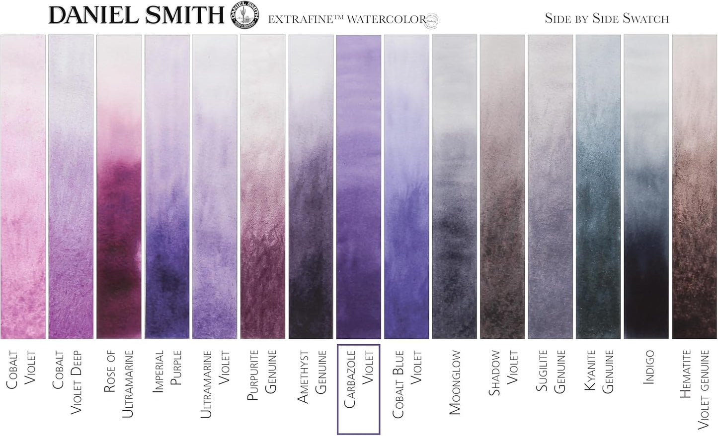 Paint - Daniel Smith Extra Fine Watercolor Paint 5ml Tube - Carbazole Violet