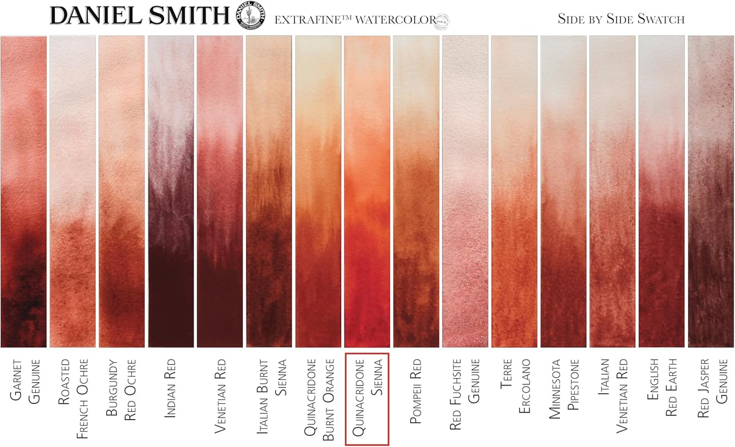 Paint - Daniel Smith Extra Fine Watercolor Paint 5ml Tube - Quinacridone Sienna