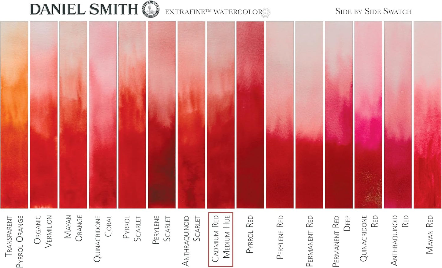 Paint - Daniel Smith Extra Fine Watercolor Paint 5ml Tube - Cadmium Red Medium Hue