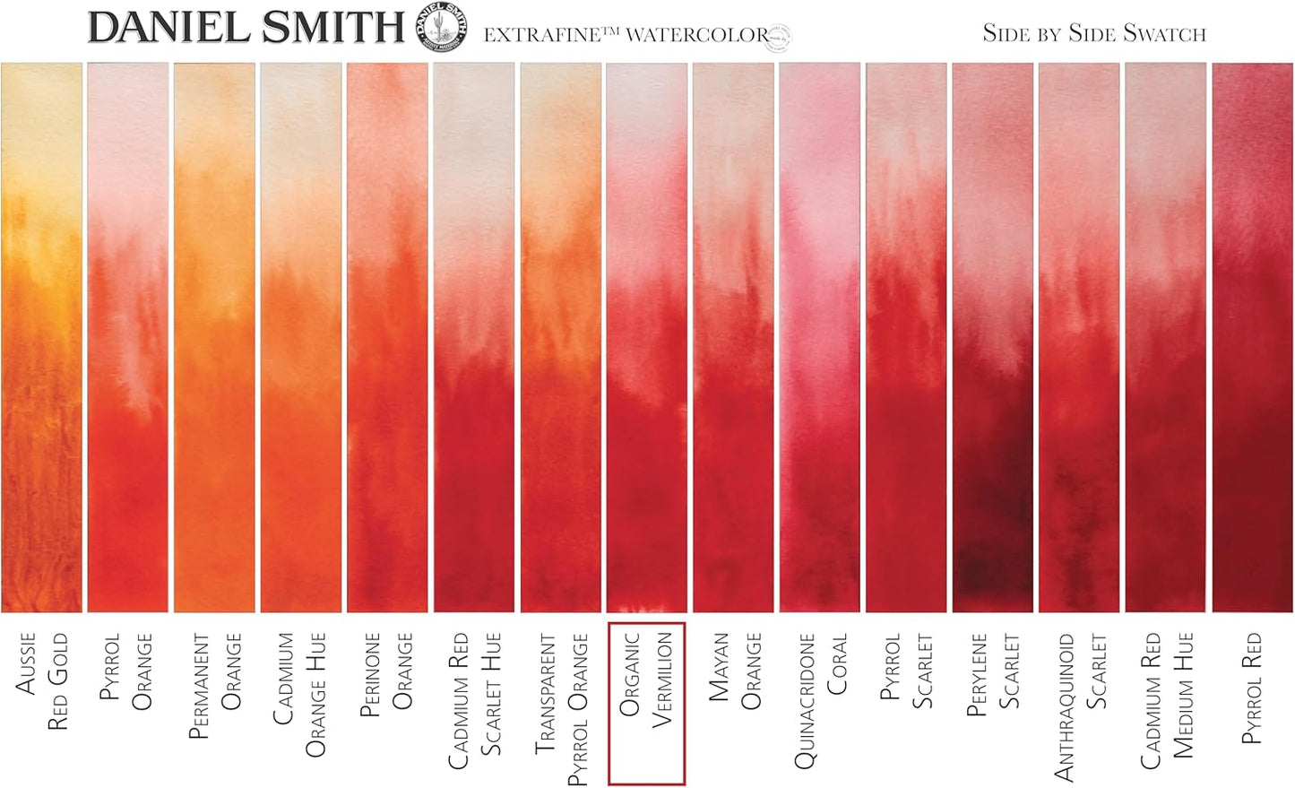 Paint - Daniel Smith Extra Fine Watercolor Paint 5ml Tube - Organic Vermilion