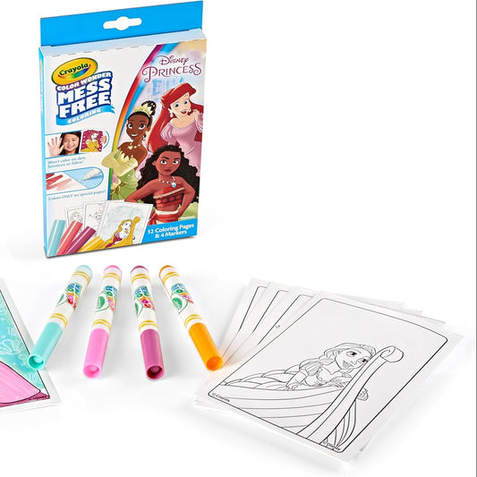 Coloring Book - Disney Princess Crayola Color Wonder Mini Box Set