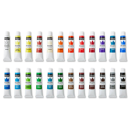 Gouache Paint - 24 Colors