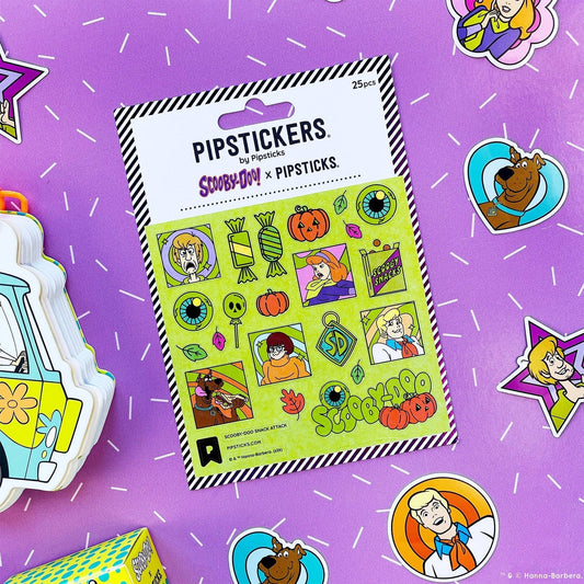 Stickers - Glow-in-the-Dark Scooby-Doo Snack Attack