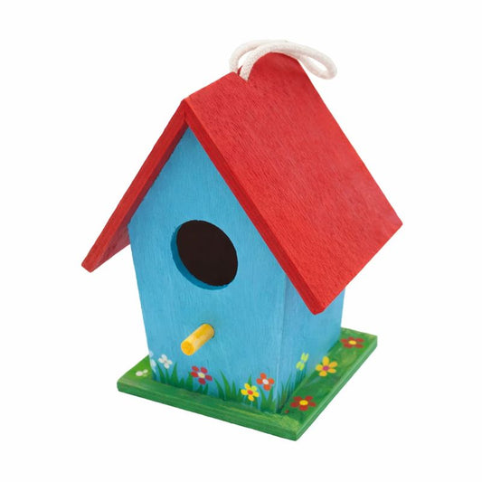 Wood - Single Roof Wooden Bird House
